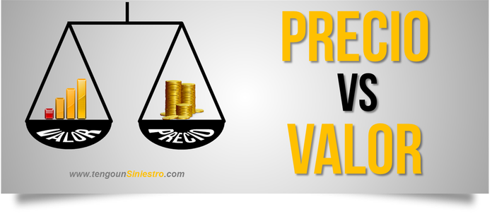 precio vs valor